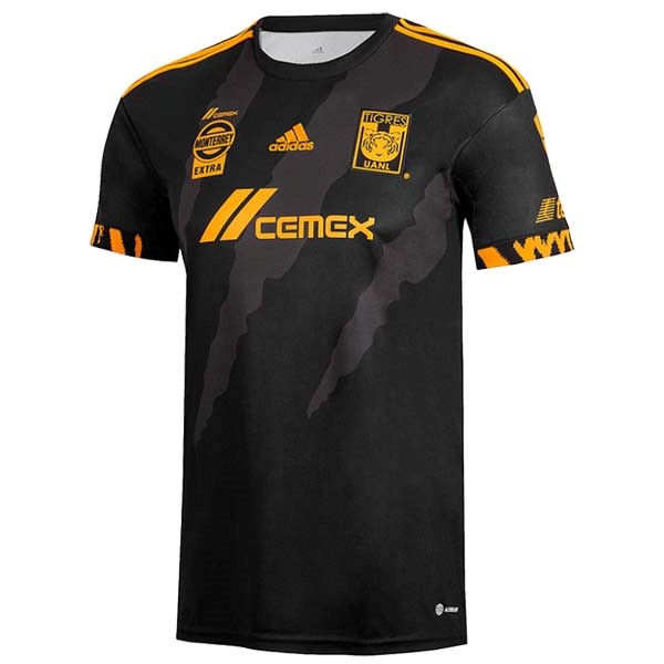 Thailand Trikot Tigres UANL Ausweich 2021-22 Schwarz